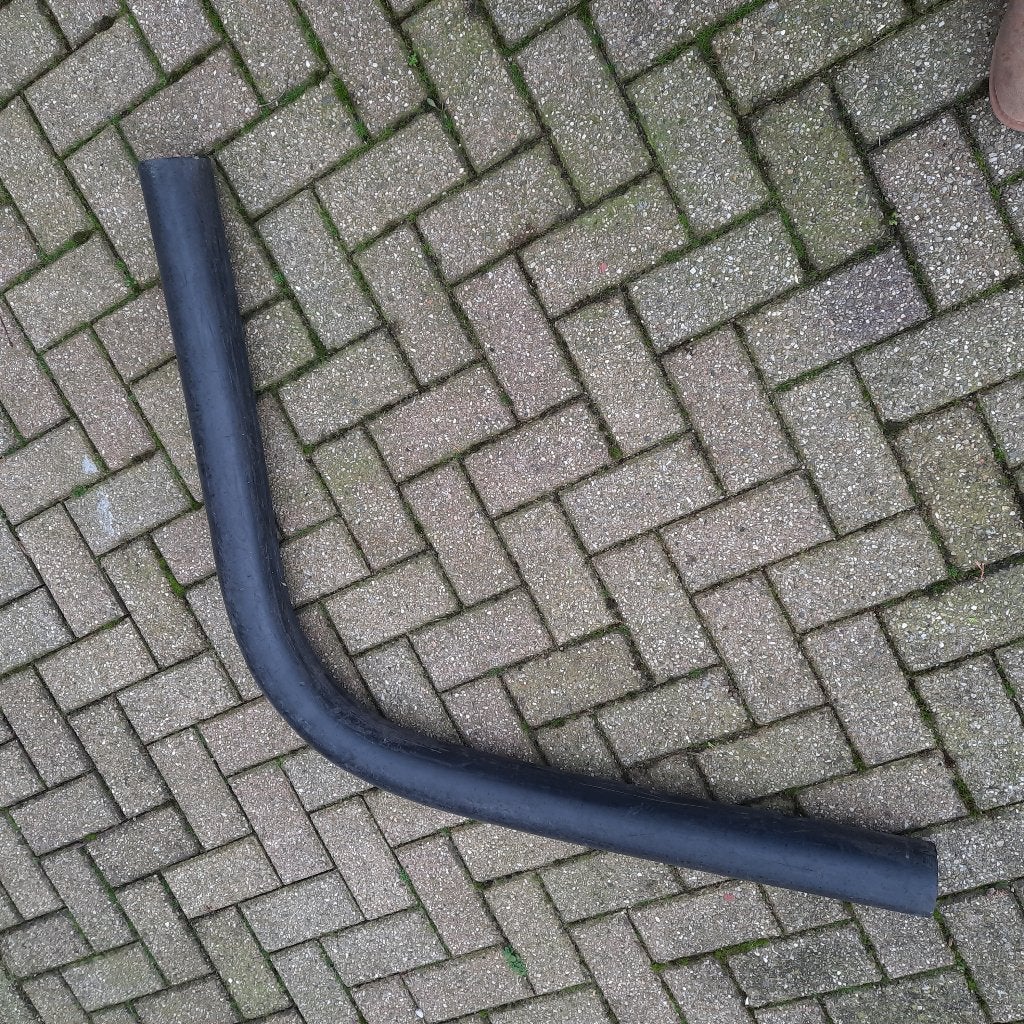 Getrokken haakse doorvoer bocht Ø 70 cm, Ophalen, Bochten, Pvc, Minder dan 2 meter