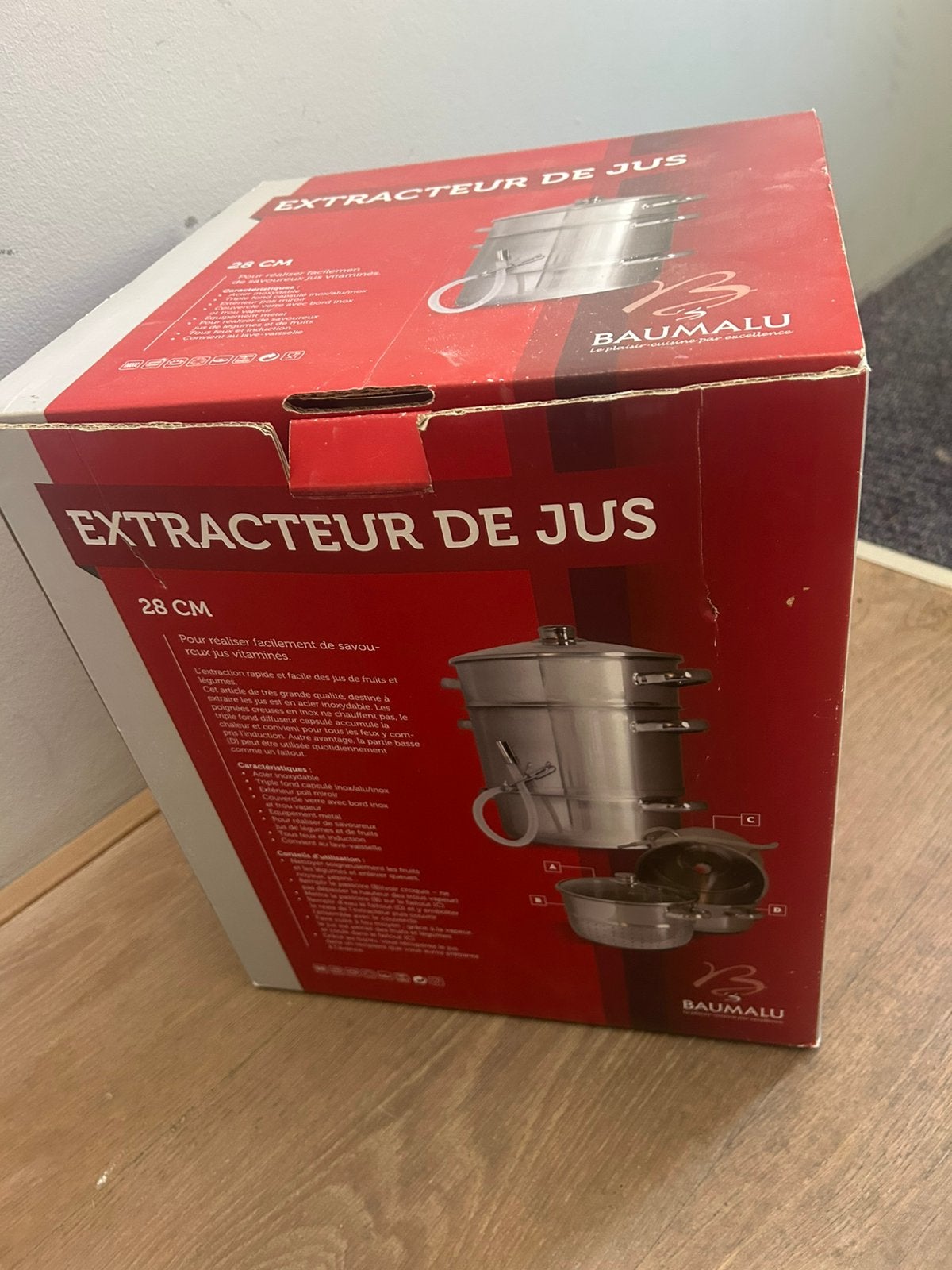 Sapcentrifuge (extracteur de jus), Ophalen, Zo goed als nieuw, 3 snelheden of meer