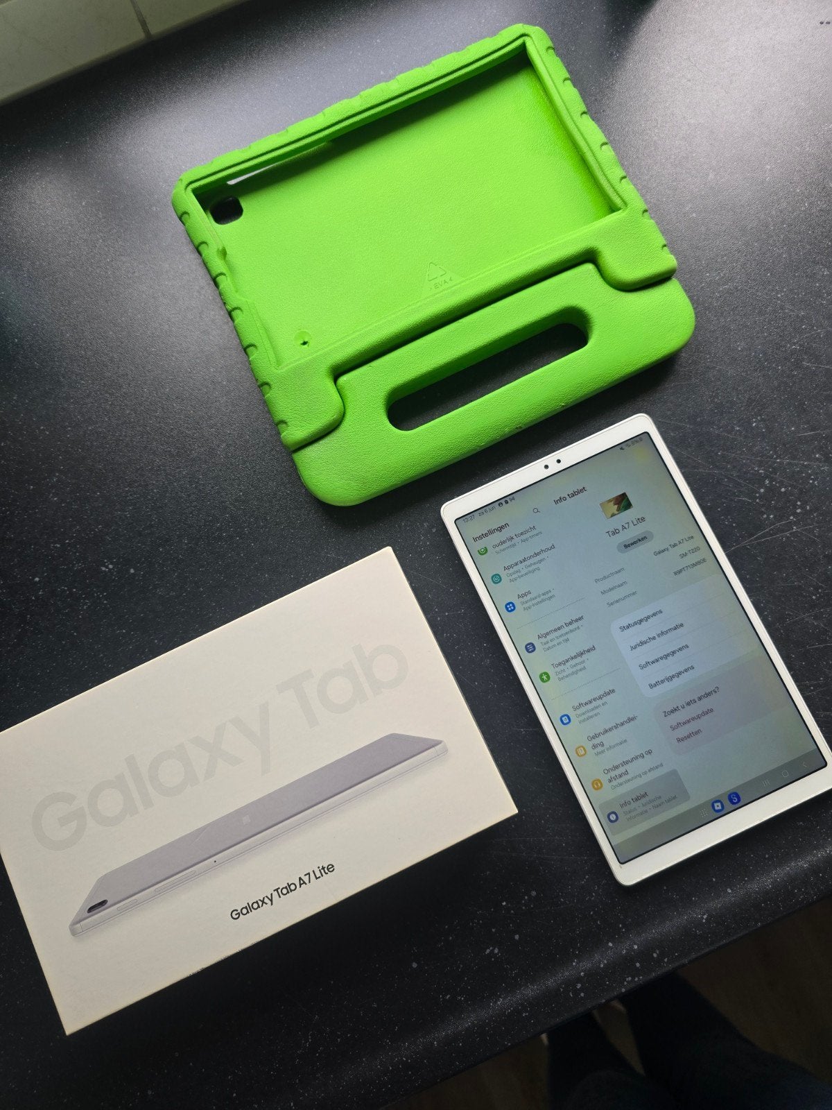 Samsung Galaxy Tab A7 Lite (32GB) met hoes en doos, 32 GB, 8 inch, Galaxy Tab A7 Lite, Ophalen of Verzenden