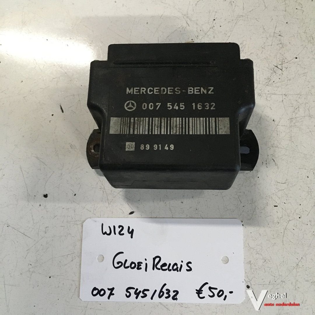 Mercedes W124 Gloeirelais 007 545 1632