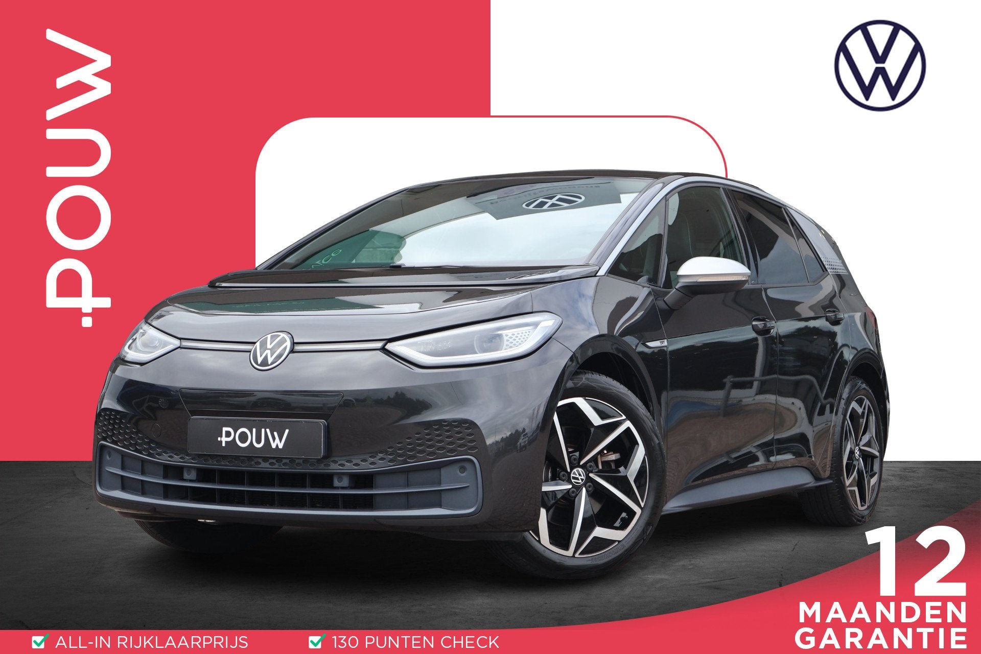 Volkswagen ID.3 204pk First Plus 58 kWh | SoH 94% | Navigati, Auto's, Volkswagen, Automaat, 12 maanden, Gebruikt, 375 min