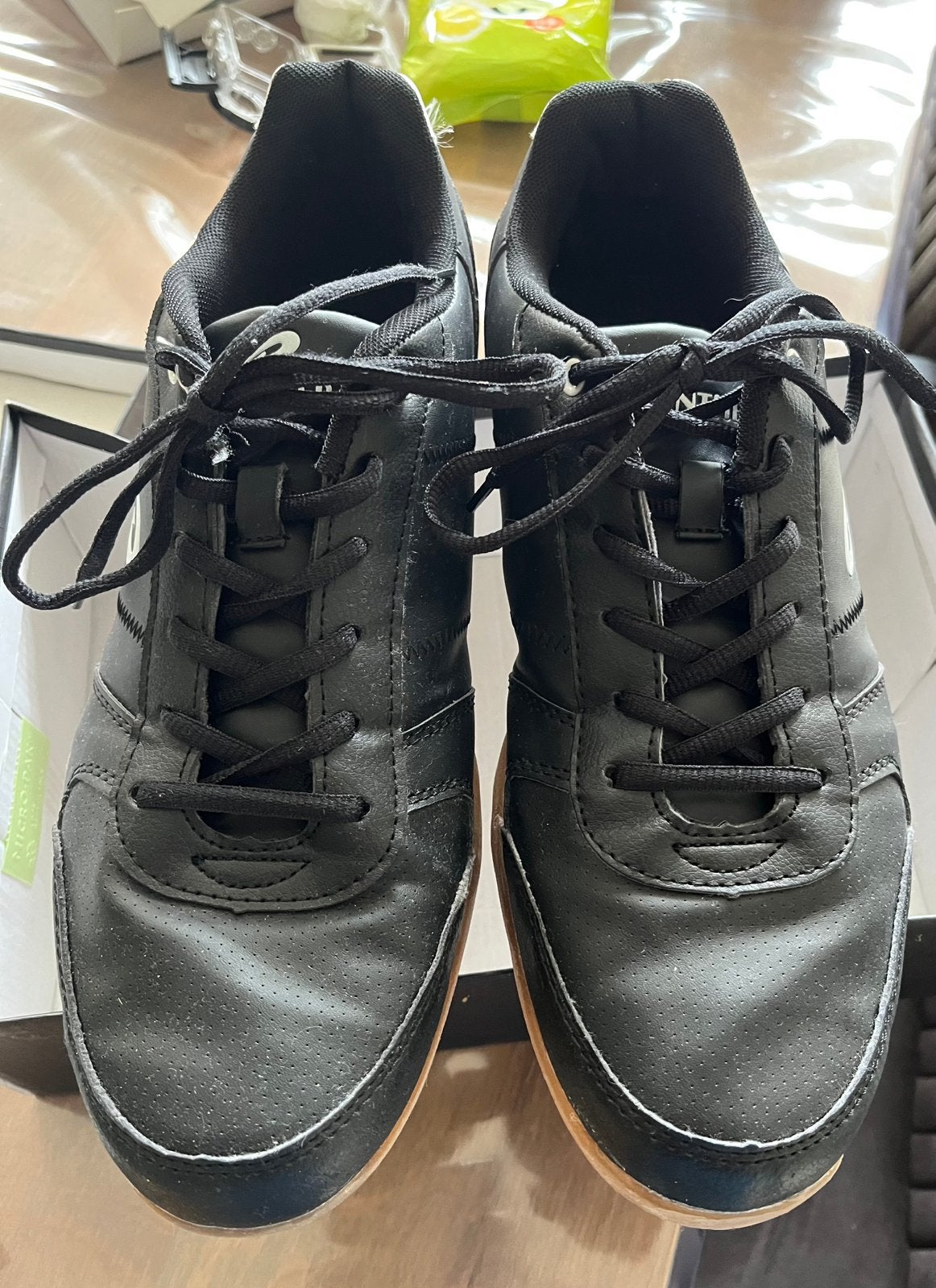 Sportschoenen heren maat 46, Ophalen of Verzenden, Gedragen, Zwart, Sportschoenen