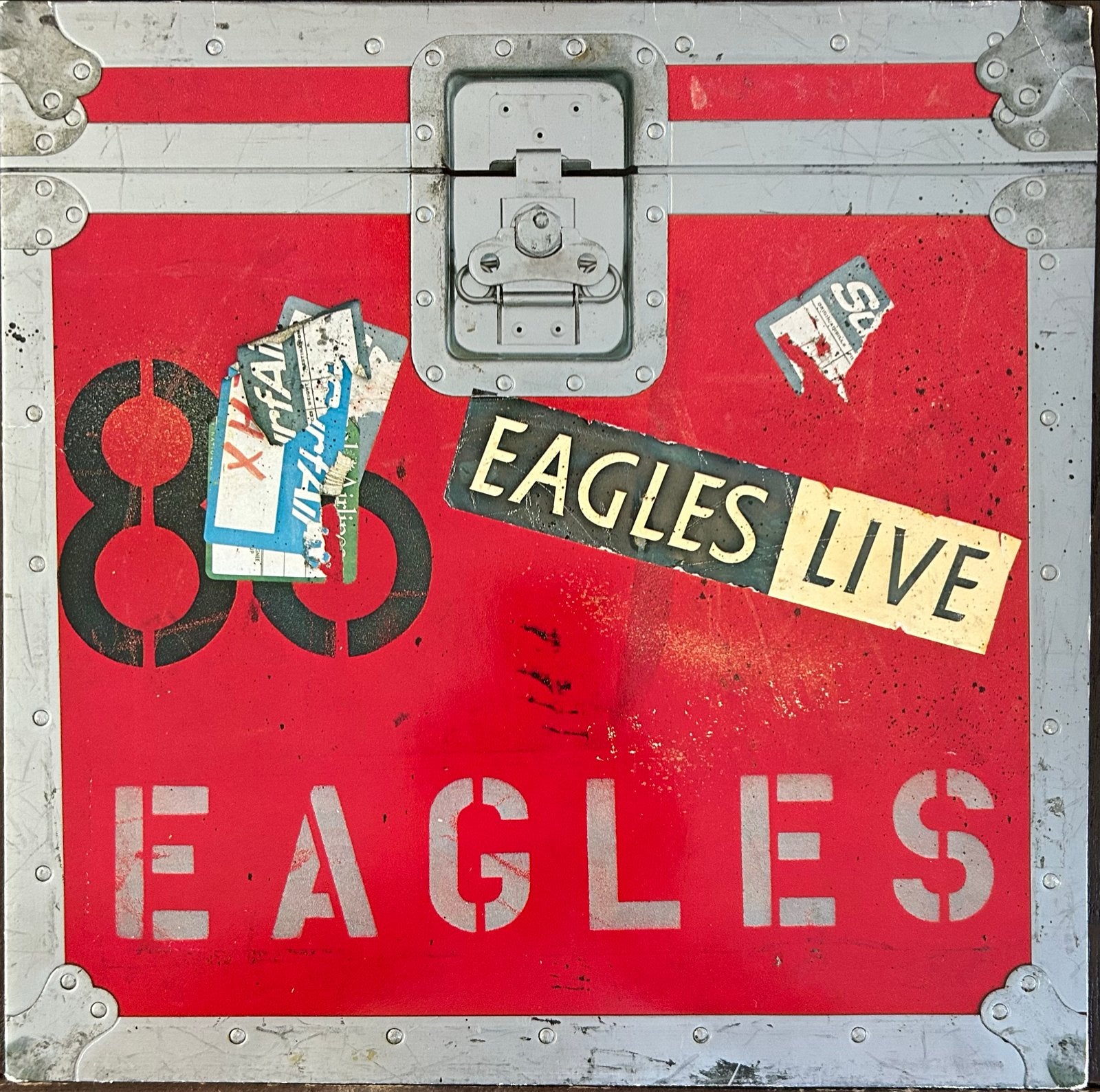 Eagles Live Dubbel-LP (1980) - Classic Rock, Cd's en Dvd's, Gebruikt, Originele persing, Ophalen of Verzenden, Classic Rock