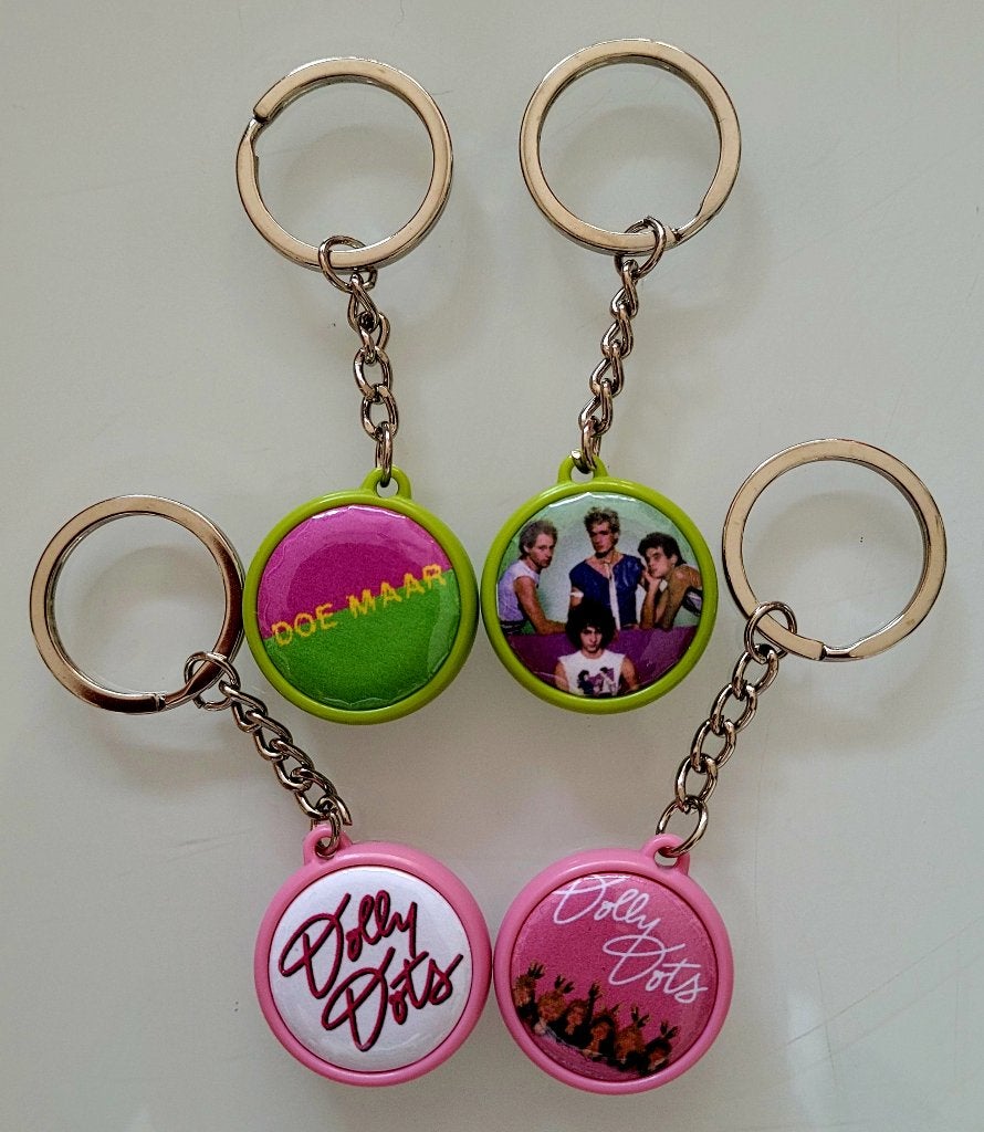 Doe Maar of Dolly Dots sleutelhanger, Verzamelen, Verzenden, Nieuw, Gebruiksvoorwerp