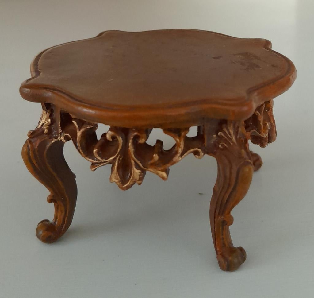 Miniatuur salontafel 1:12, Ophalen of Verzenden, Zo goed als nieuw, Decoratie