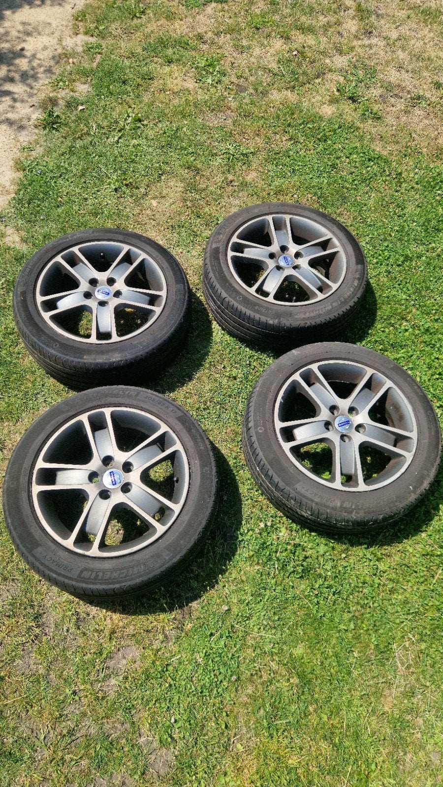 Velgen Volvo V50 17 inch, Ophalen, Gebruikt, Banden en Velgen, 17 inch