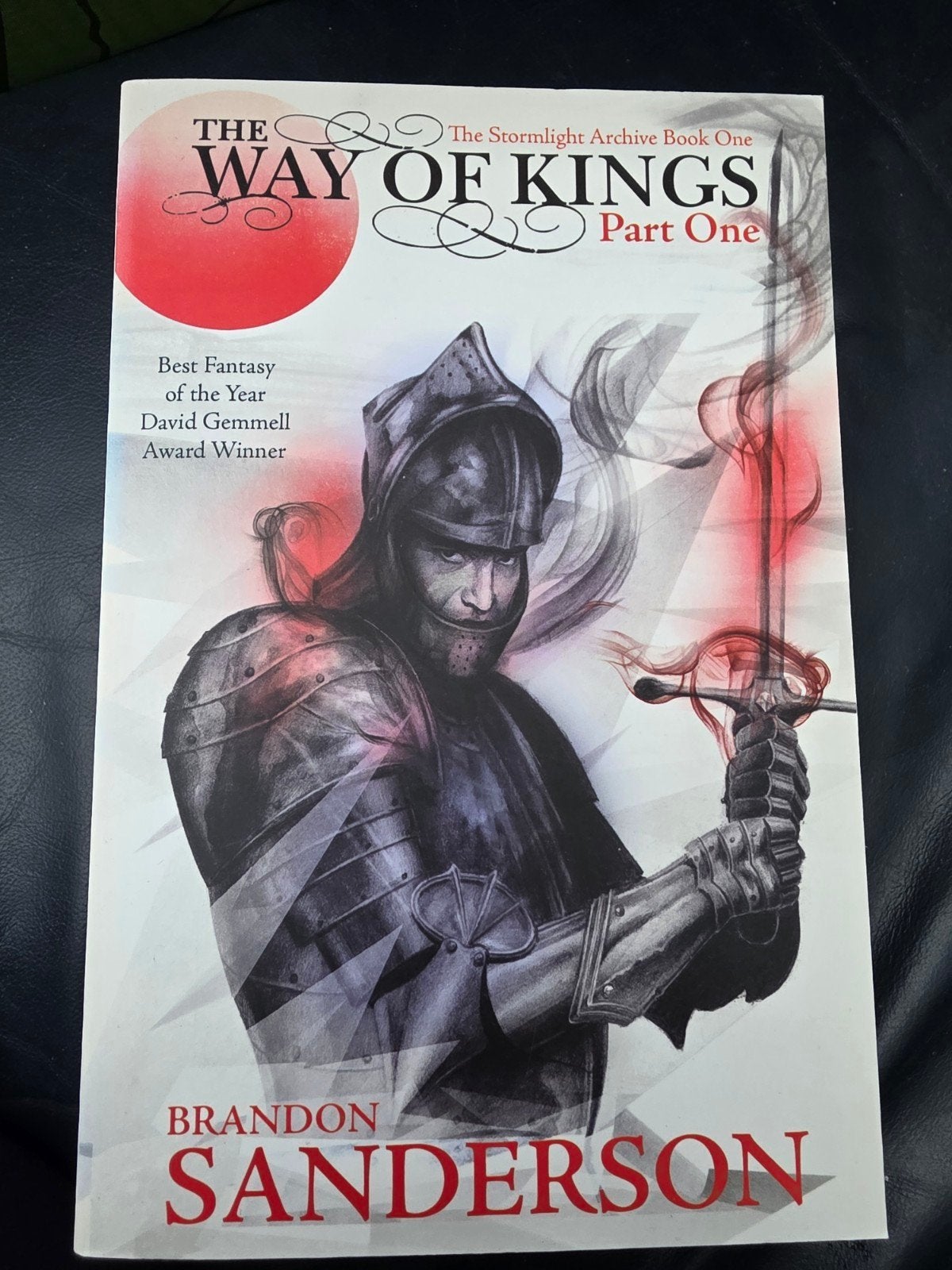 The Way of Kings Part One - Brandon Sanderson Fantasy, Boeken, Fantasy, Ophalen of Verzenden, Gelezen, Brandon Sanderson