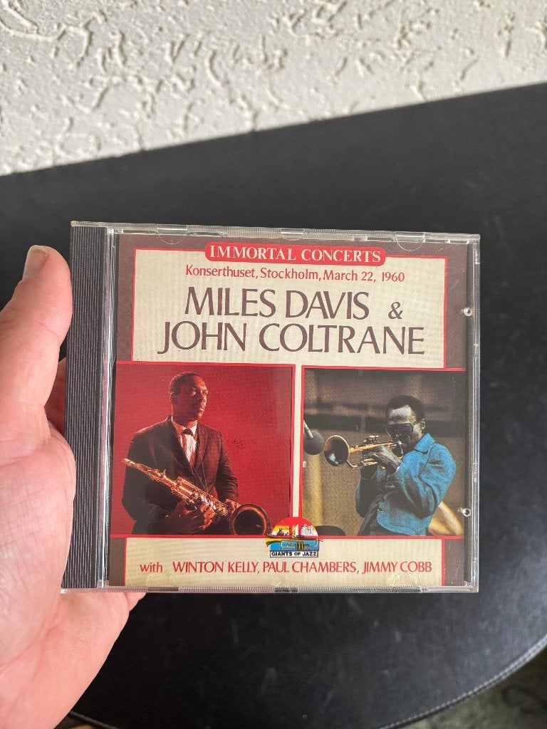 Miles Davis & John Coltrane - Konserthuset, Stockholm - 1987, Ophalen of Verzenden, Gebruikt, Jazz, Album