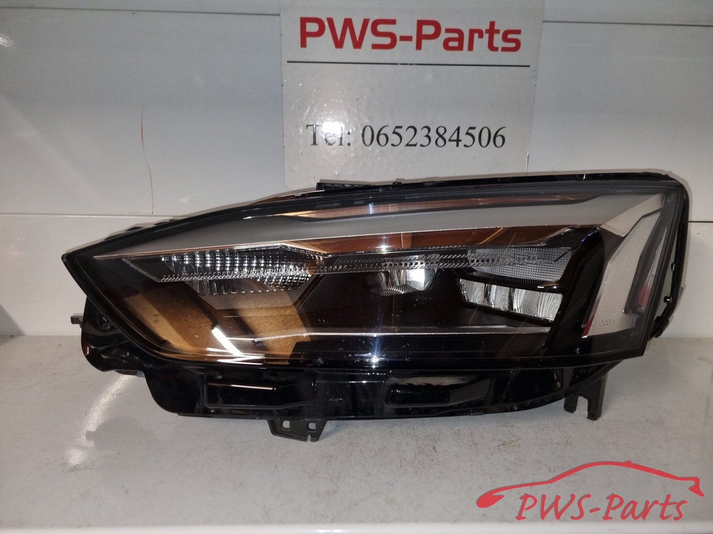 AUDI A5 8W B9 F5 LED KOPLAMP FACELIFT LINKS ORIGINEEL, Gebruikt, -, -, -