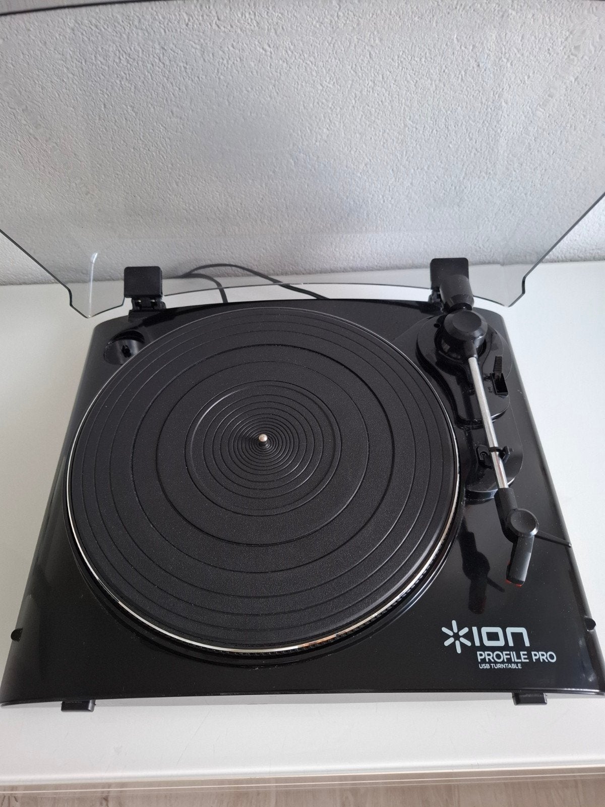 ION Profile Pro USB Platenspeler - Digitaliseer je platen!, Gebruikt, Automatisch, Platenspeler, Ophalen
