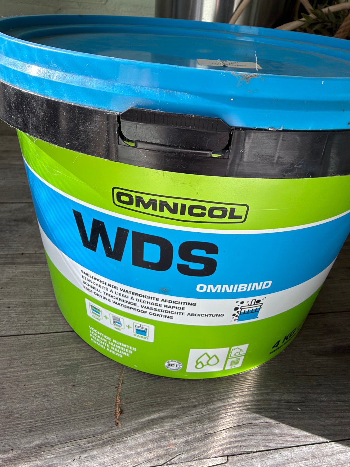Omnicol WDS Omnibind Sneldrogende Afdichting aangebroken, Minder dan 5 liter, Ophalen of Verzenden, Nieuw