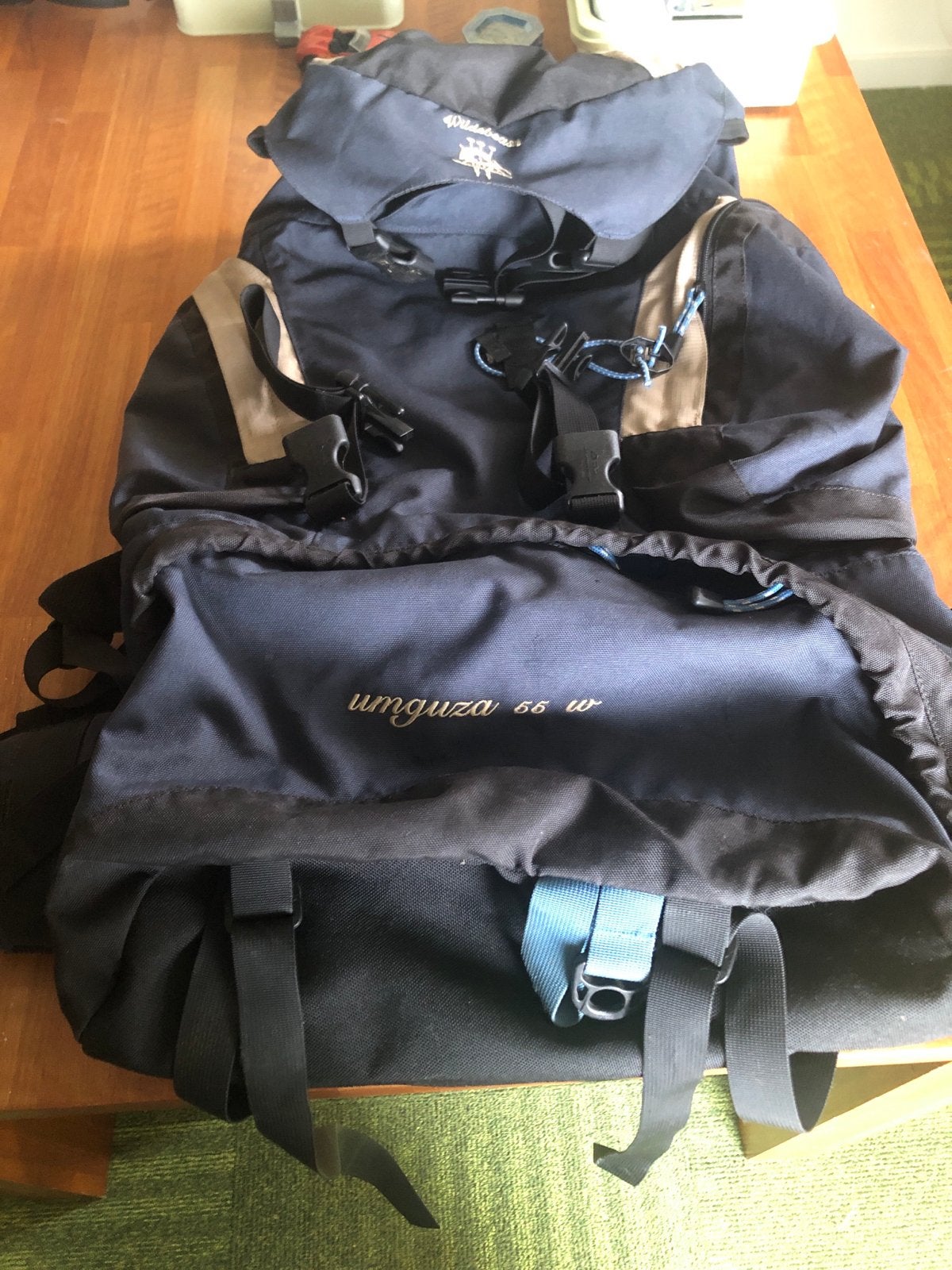 Wildebeast Umguza 66 W Trekking Rugzak, Gebruikt, 25 tot 40 cm, Trekking, 60 cm of meer