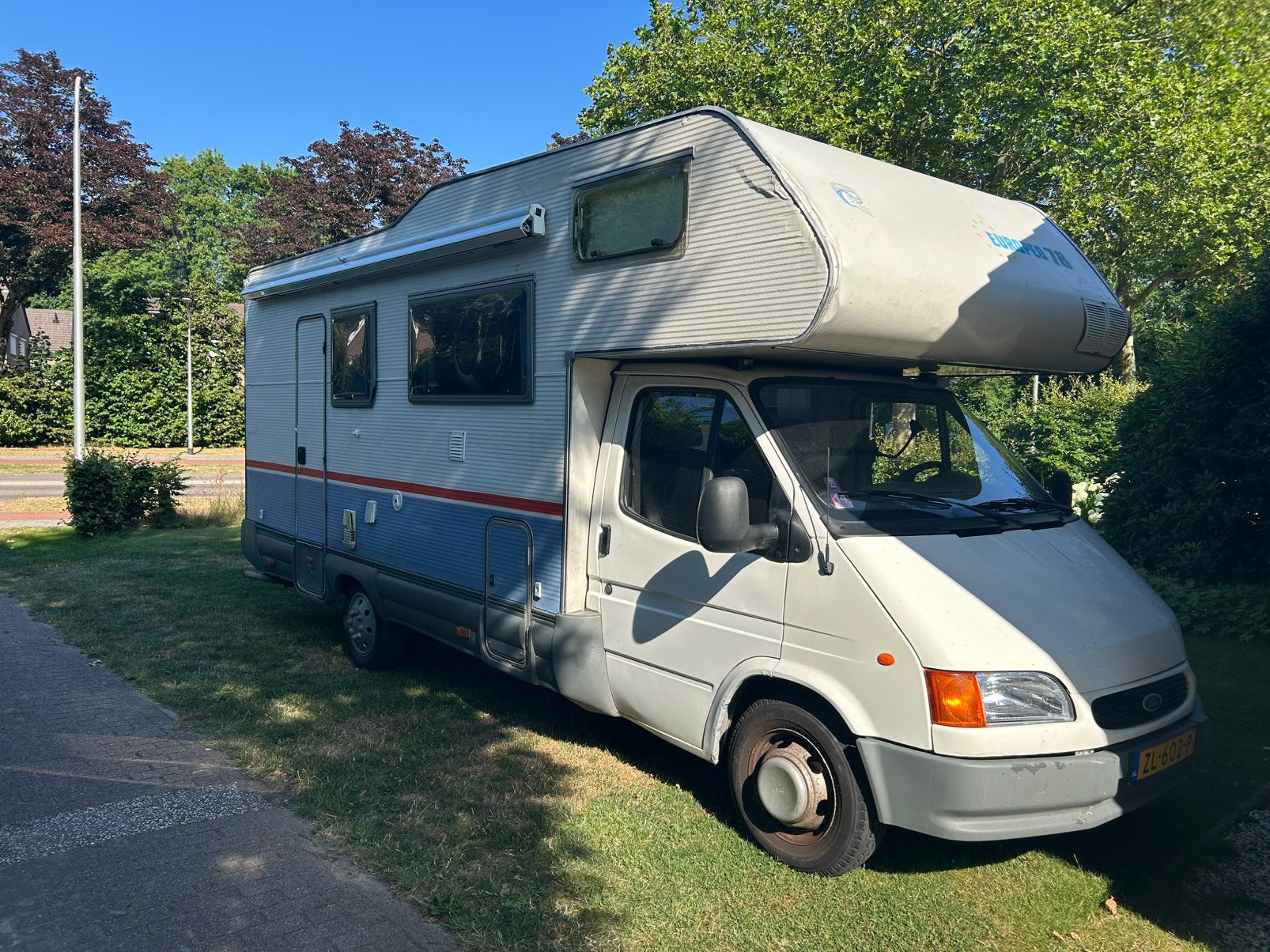 Camper te Koop 6-persoons, Caravans en Kamperen, Campers, Particulier, Half-integraal