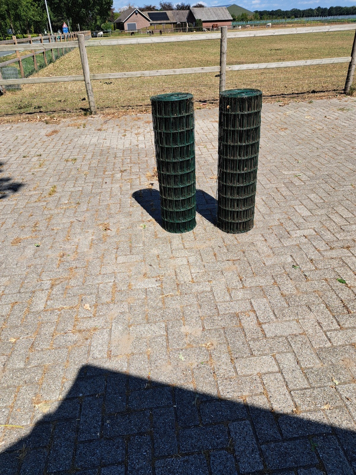 schapengaas 1m hoog 20 meter lang nieuw, Tuin en Terras, Ophalen, Nieuw, 20 meter of meer