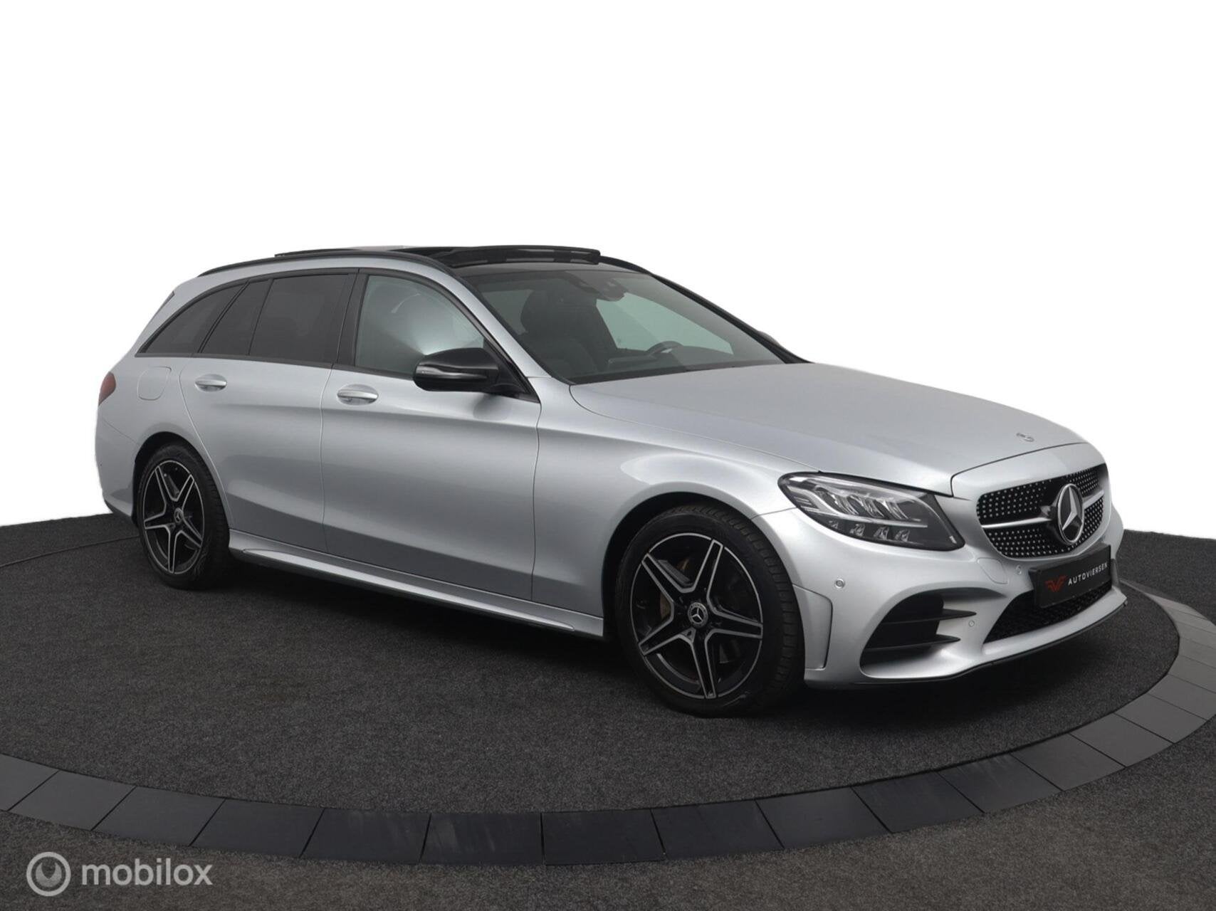 Mercedes C-klasse Estate 180 Business Solution AMG | Pano |, Auto's, Automaat, 1430 kg, 750 kg, 5 stoelen