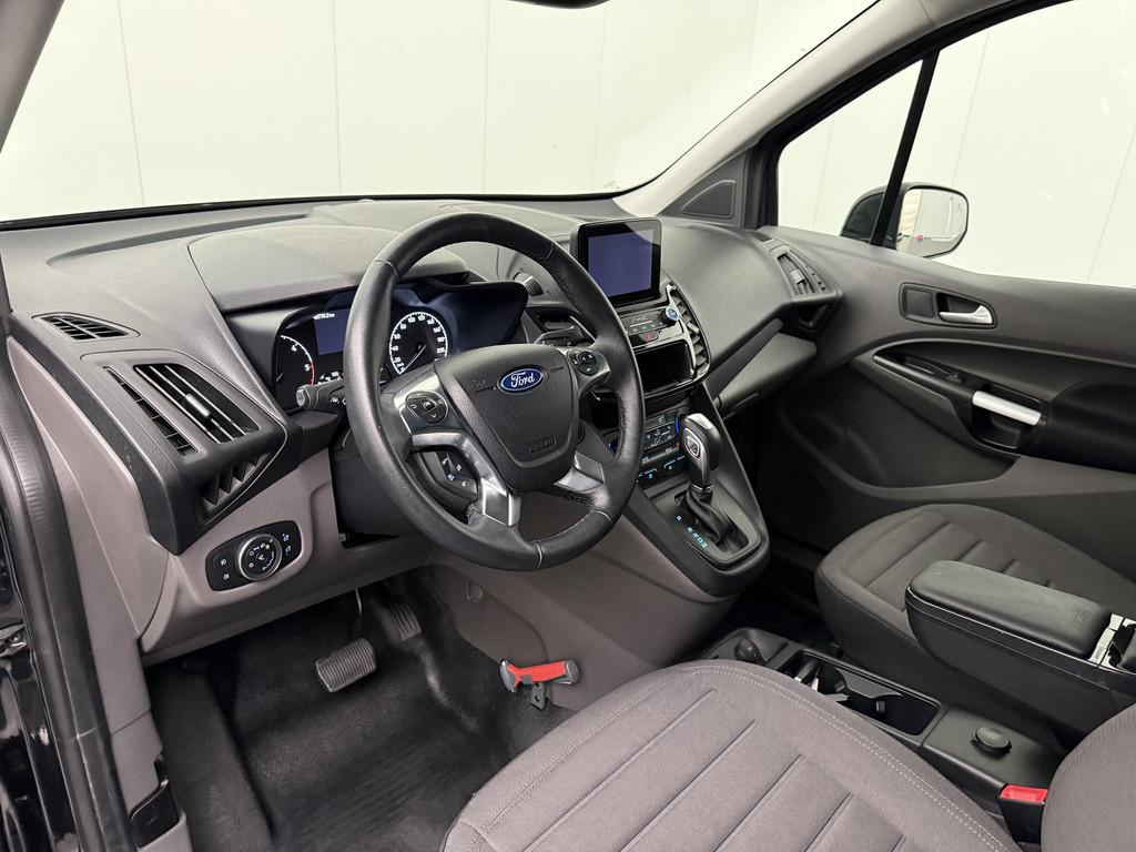 Ford Transit Connect Automaat Lang Black Edition Sport | Nav, Auto's, Bestelauto's, 1390 kg, 101 pk, Gebruikt, Euro 6