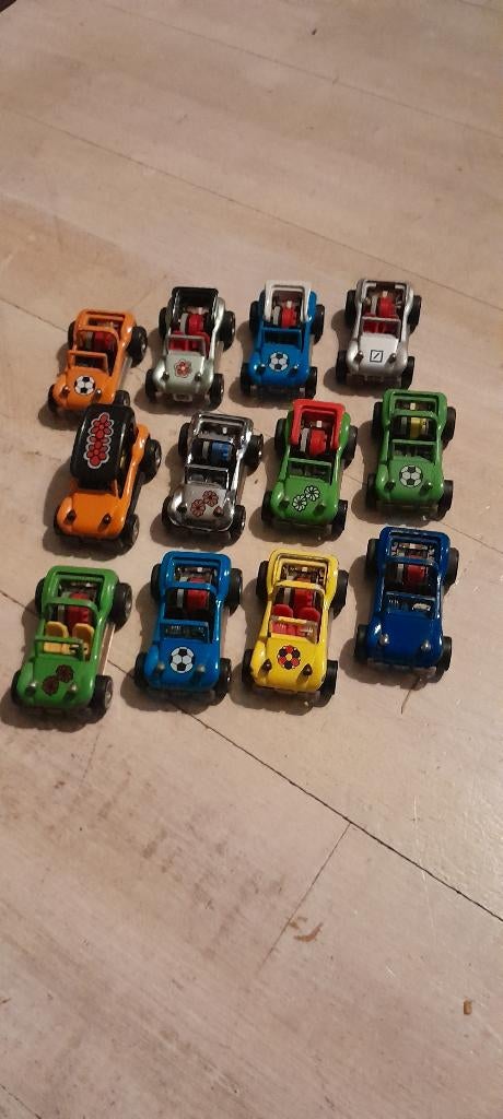 Kleine verzameling DARDA  buggy modellen 12x, Gebruikt, Onderdelen, Opwindmechanisme, Ophalen
