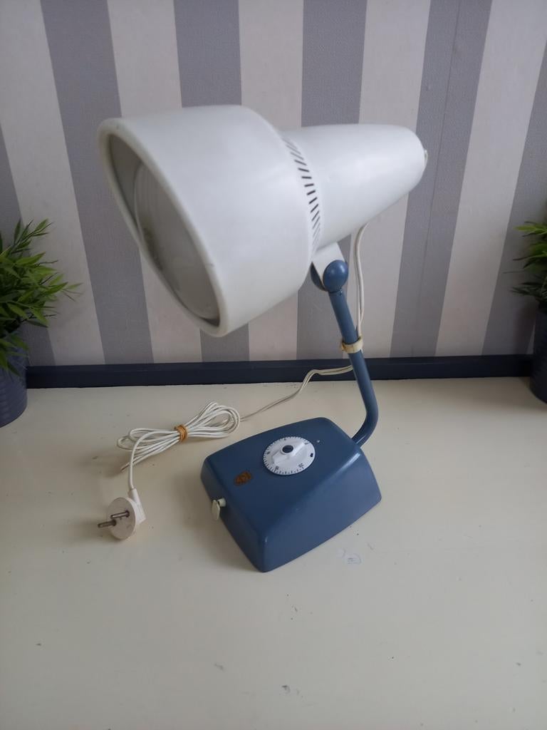 Vintage Philips KL2851

Warmte /Tafellamp, Huis en Inrichting, Lampen | Tafellampen, Gebruikt, Metaal, Ophalen