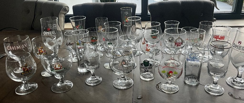 Bierglazen, Ophalen, Zo goed als nieuw, Glas of Glazen, Overige merken