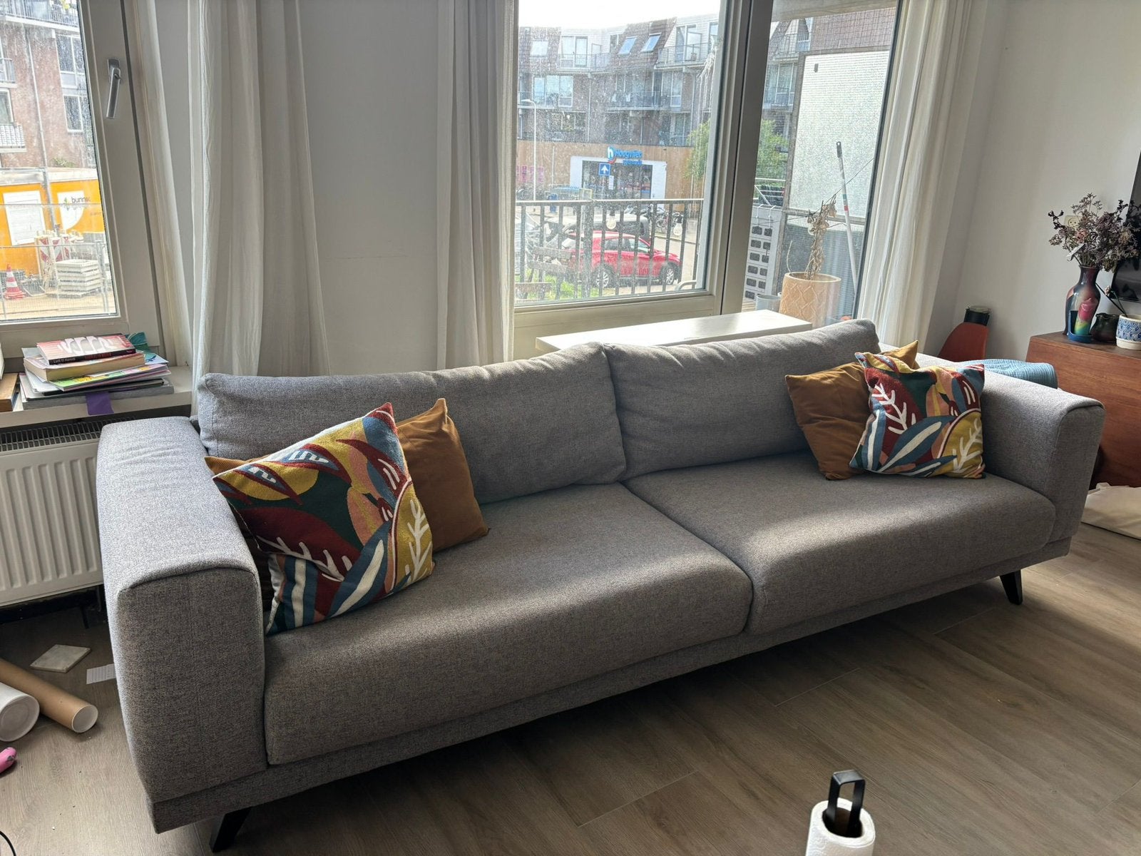 Een nog heel mooie bank, Huis en Inrichting, Banken | Bankstellen, Ophalen of Verzenden, 75 tot 100 cm, 250 tot 300 cm