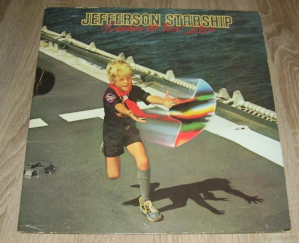 LP - Jefferson Starship - Freedom At Point Zero, Ophalen of Verzenden, Gebruikt, 12 inch