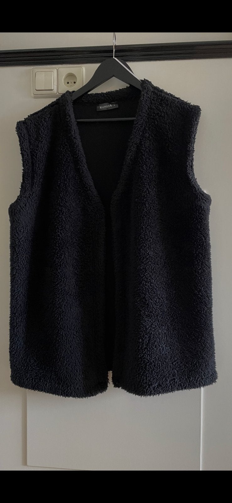 Gilet/ bodywarmer, Ophalen of Verzenden, Zo goed als nieuw, Maat 42/44 (L), Zwart