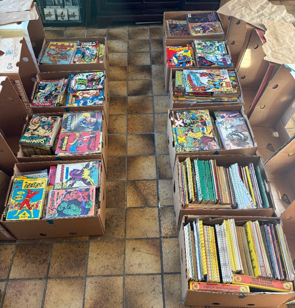 Verzameling superheldenstrips classics junior press, Boeken, Europa, Diverse auteurs, Meerdere comics, Ophalen