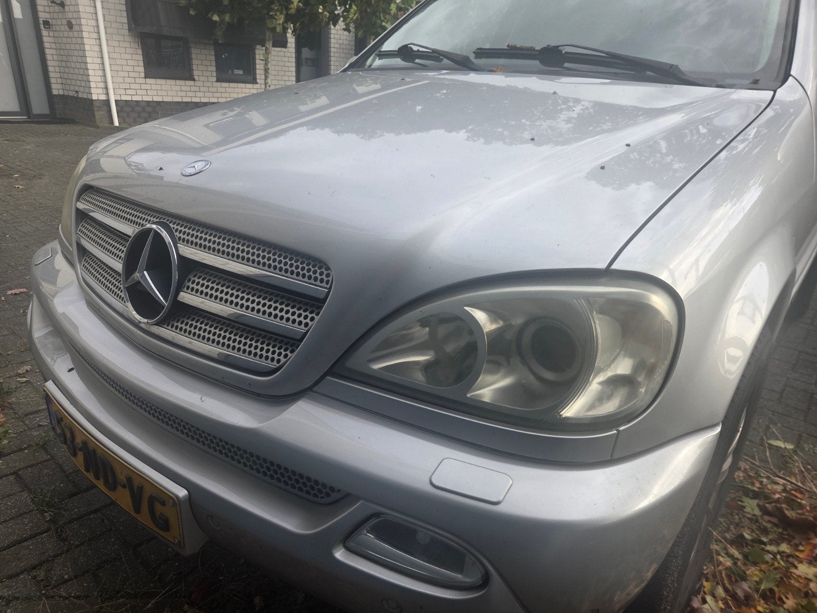 Mercedes-Benz M-Klasse 3.7 Ml350 4MATIC AUT 2003 Grijs, Automaat, Zwart, 138 €/maand, 7 stoelen