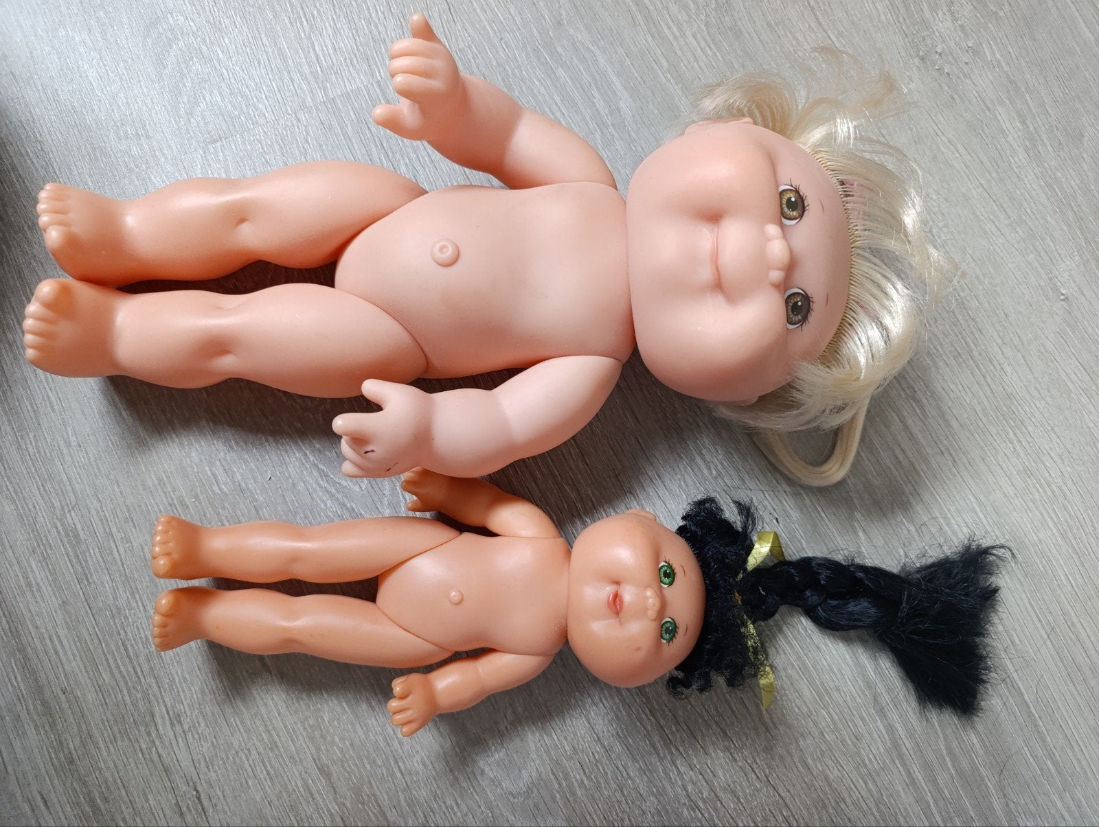 Vintage Cabbage Patch Kids poppen - Jaren '90, Ophalen of Verzenden, Gebruikt, Babypop
