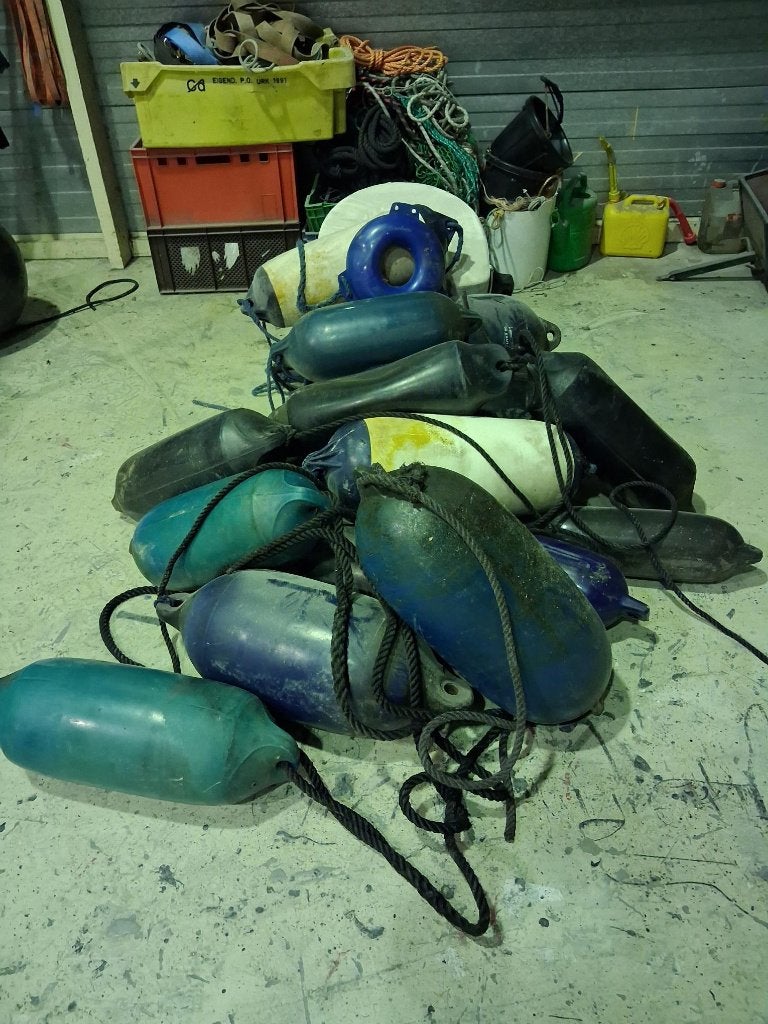 fenders  boeien allerlei maten, Ophalen, Gebruikt, Ankeren en Afmeren, Zeilboot of Motorboot