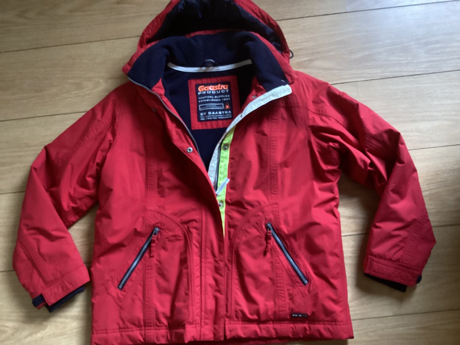 GAASTRA WINTER DAMES JAS maat  XL kleur rood, Ophalen of Verzenden, Zo goed als nieuw, Maat 46/48 (XL) of groter, Jack