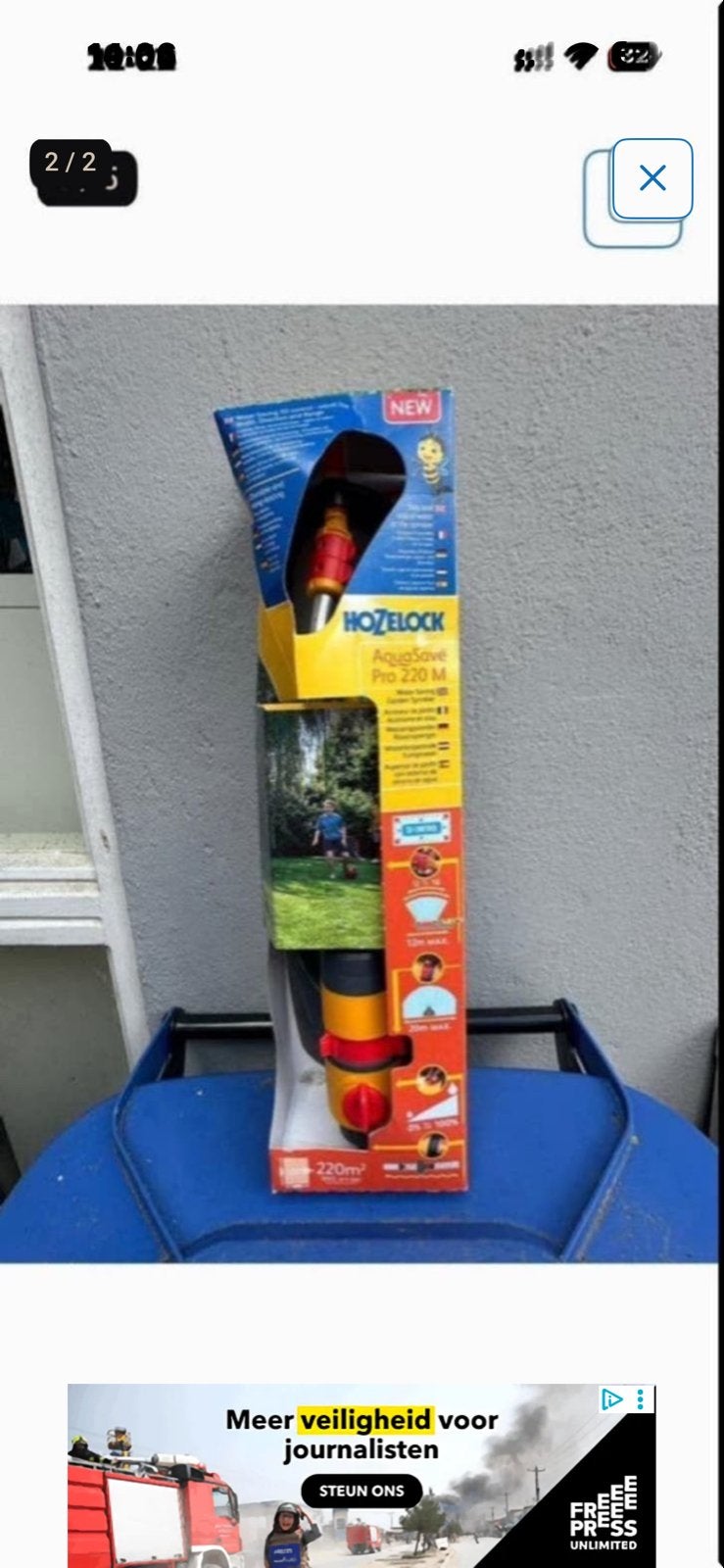 Hozelock AquaSave Pro 220 M Sproeier - Nieuw in doos, Tuin en Terras, Ophalen of Verzenden, Nieuw, Overige typen