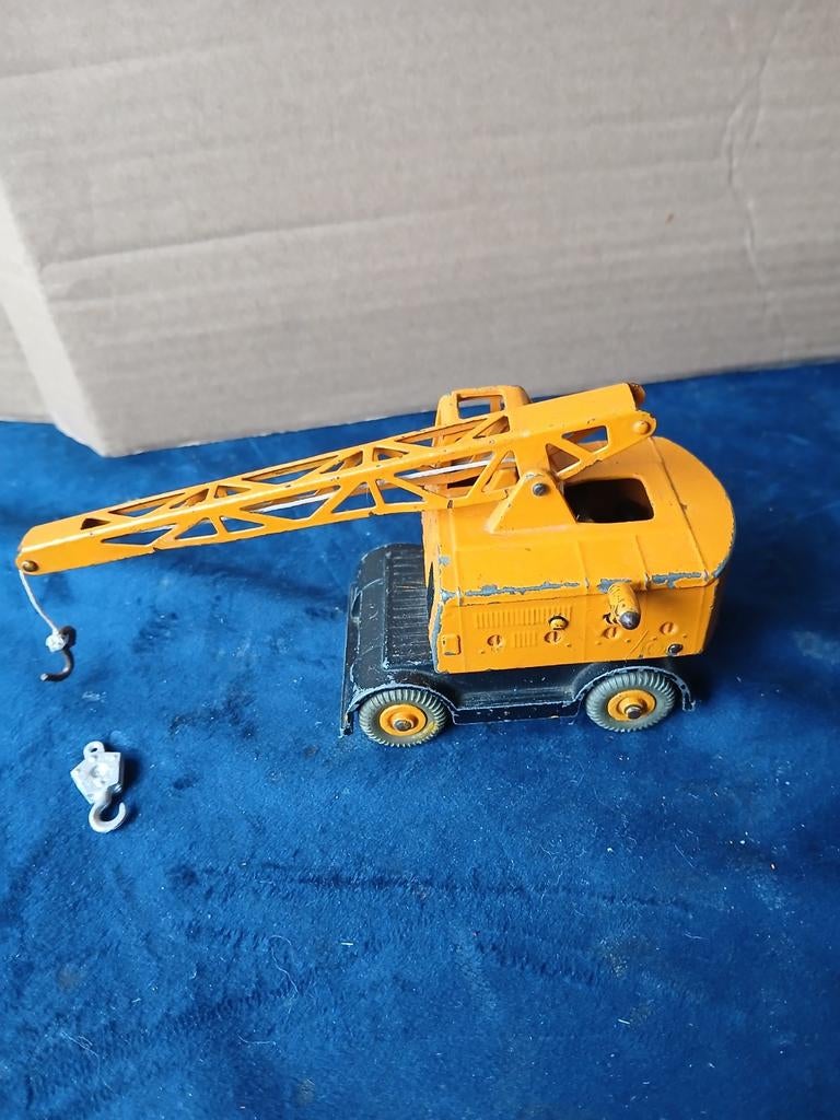Coles mobile crane.  Dinky Supertoys met nieuwe haak, Ophalen of Verzenden, Gebruikt, Tractor of Landbouw, Dinky Toys
