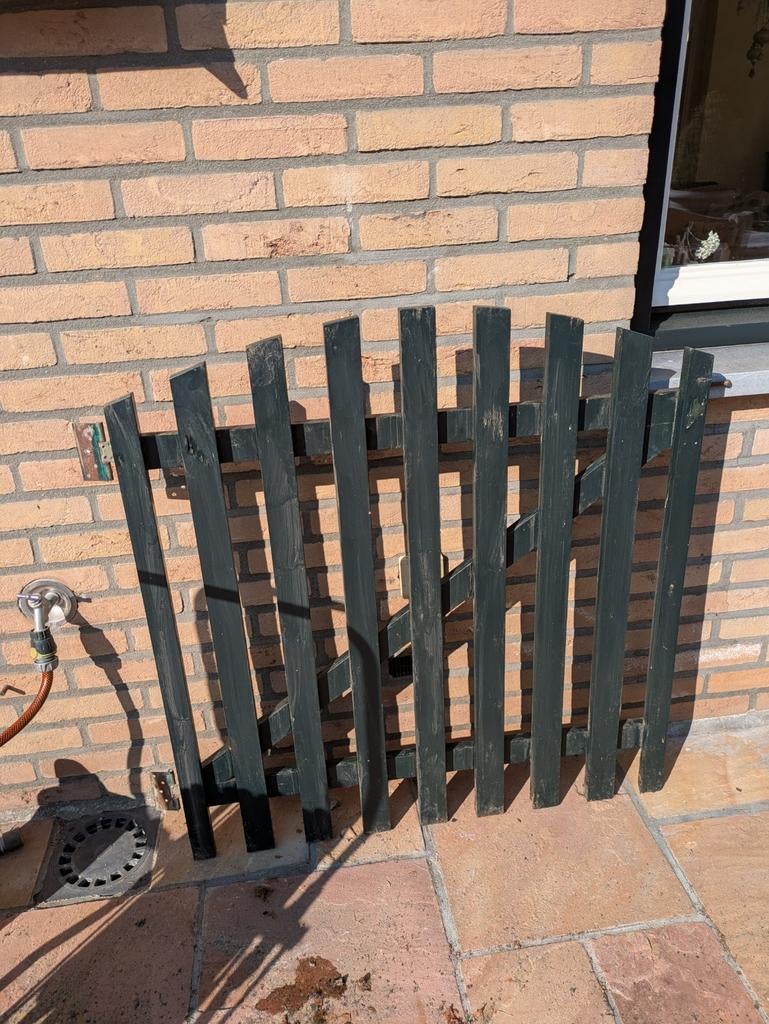 Hardhouten tuinpoortje, Tuin en Terras, Tuinhekken en Hekwerk, Ophalen, Hout, Tuinhek