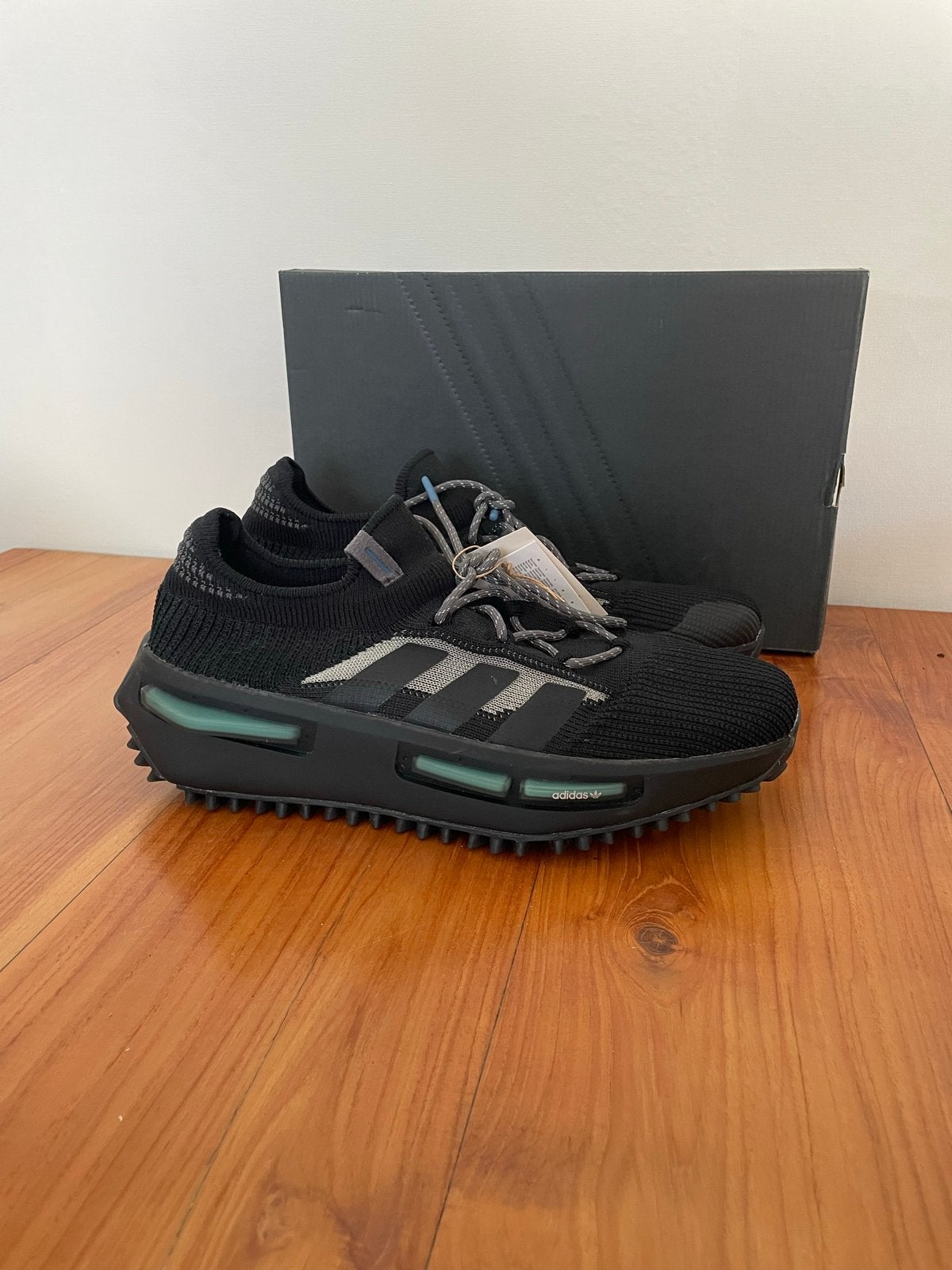 Nieuwe Adidas NMD S1 - Stijlvolle Sneakers maat 46, Ophalen of Verzenden, Nieuw, Zwart, Sneakers of Gympen