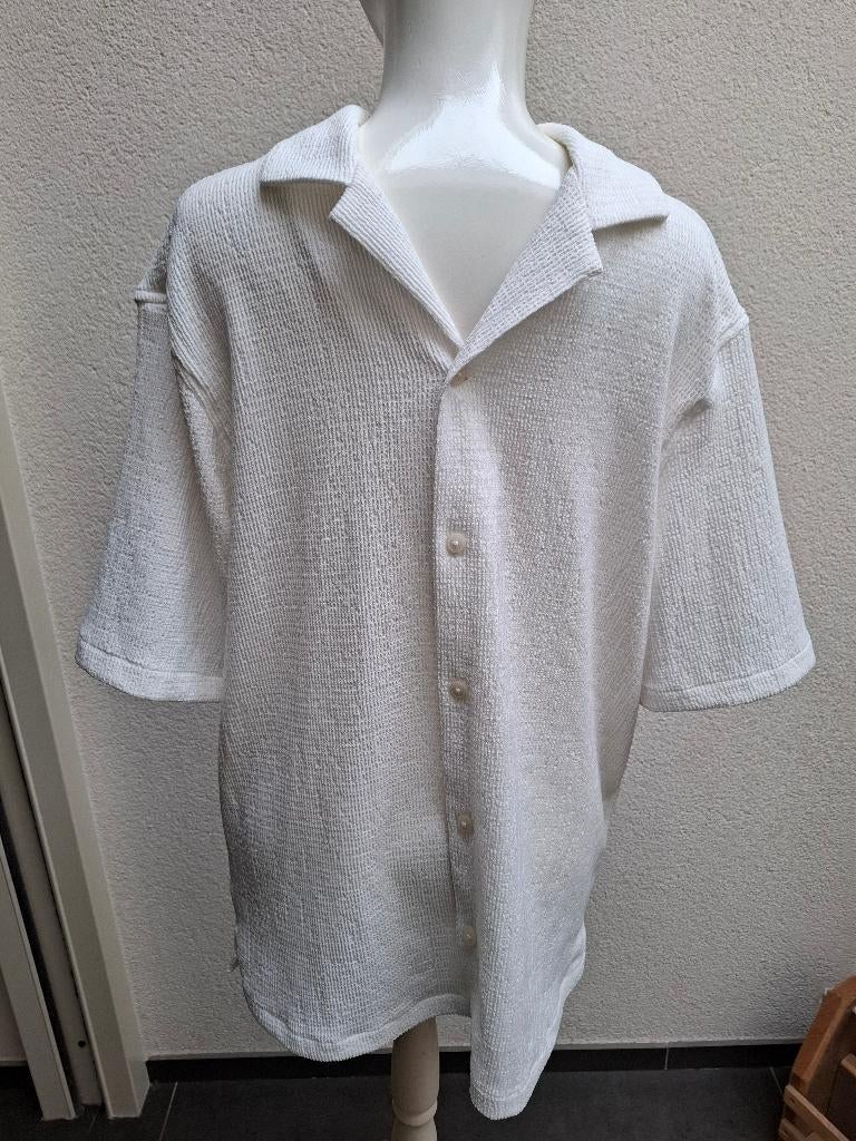 BLOUSE, ZARA, MAAT S, OFF WHITE, Ophalen of Verzenden, Gedragen, Zwart, Halswijdte 38 (S) of kleiner