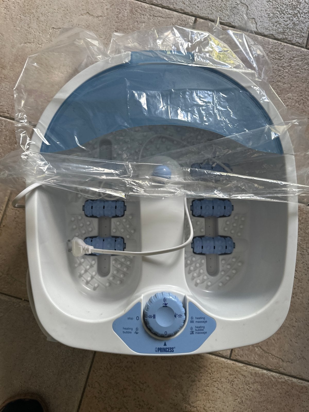 Princess Voetenbad met Massage en Bubbel functie nieuwe, Ophalen of Verzenden, Nieuw, Hand- en Voetverzorging
