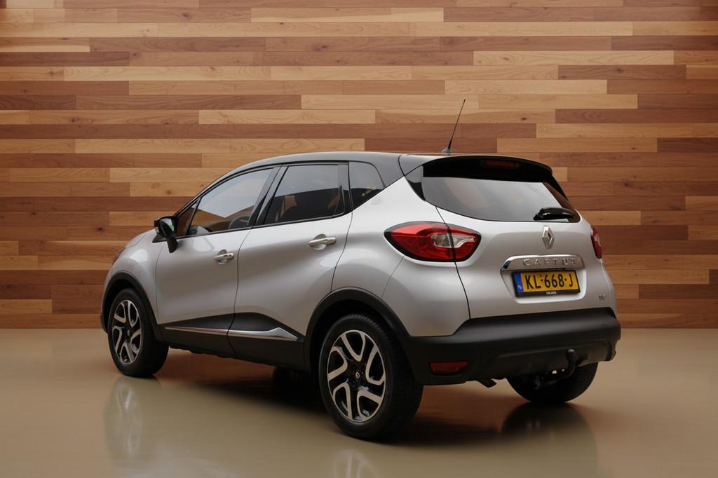 Renault Captur 0.9 TCe Dynamique (bj 2015), Voorwielaandrijving, Stof, Gebruikt, Zwart