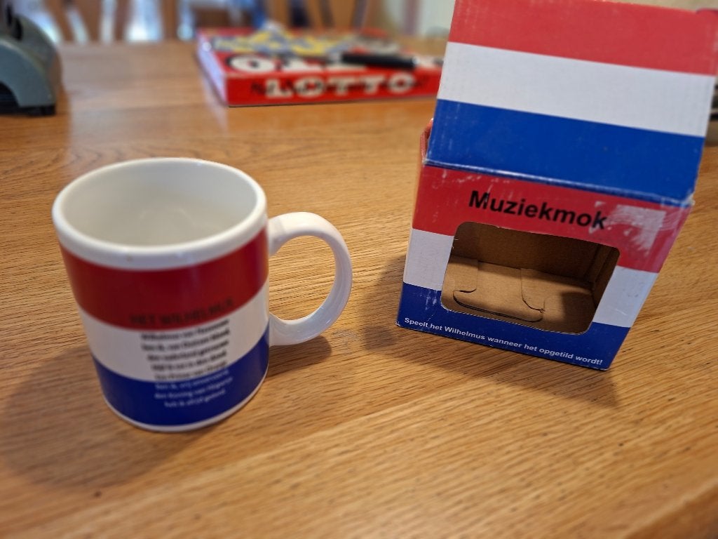 Wilhelmus muziekmok, werkt niet, Ophalen of Verzenden, Gebruikt