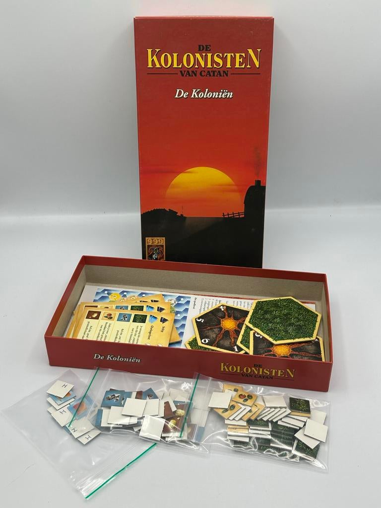 De Kolonisten van Catan: De Koloniën Uitbreiding, Drie of vier spelers, Ophalen of Verzenden, Gebruikt