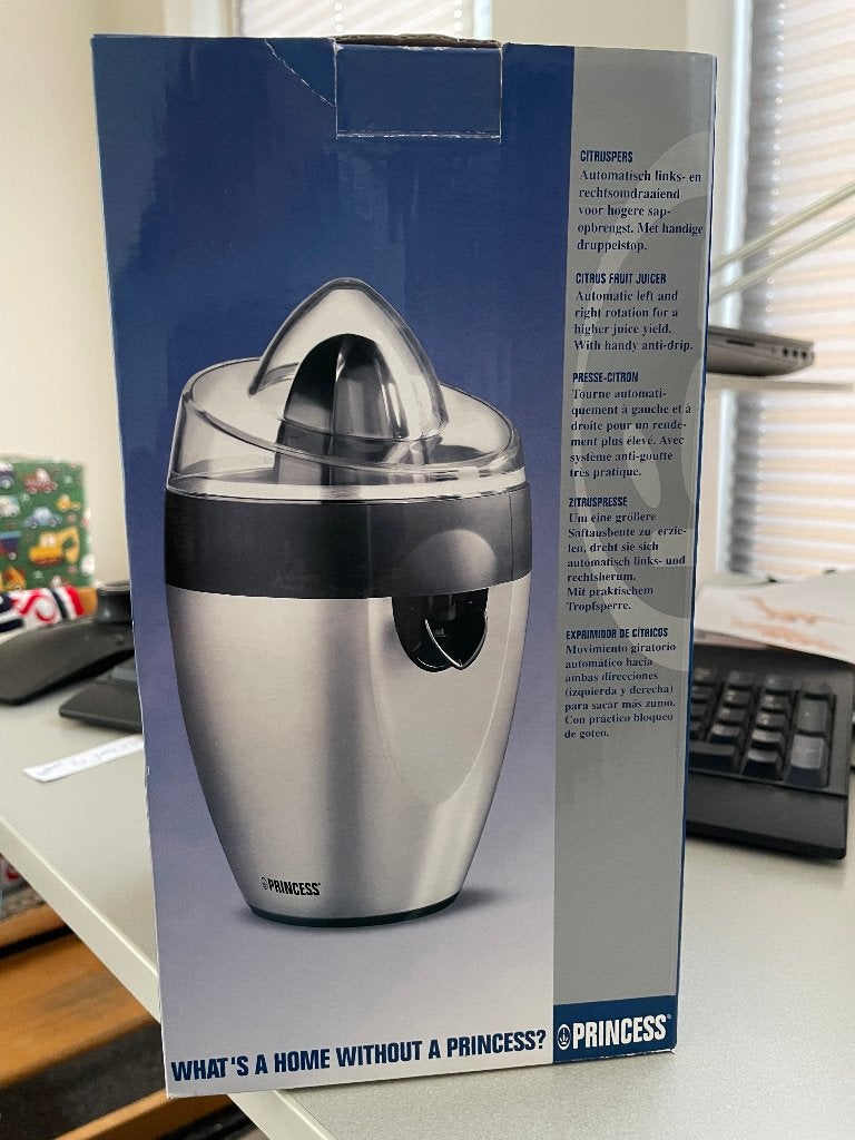 Princess silver fresh juicer type 1968 nieuw in doos, Ophalen, Nieuw