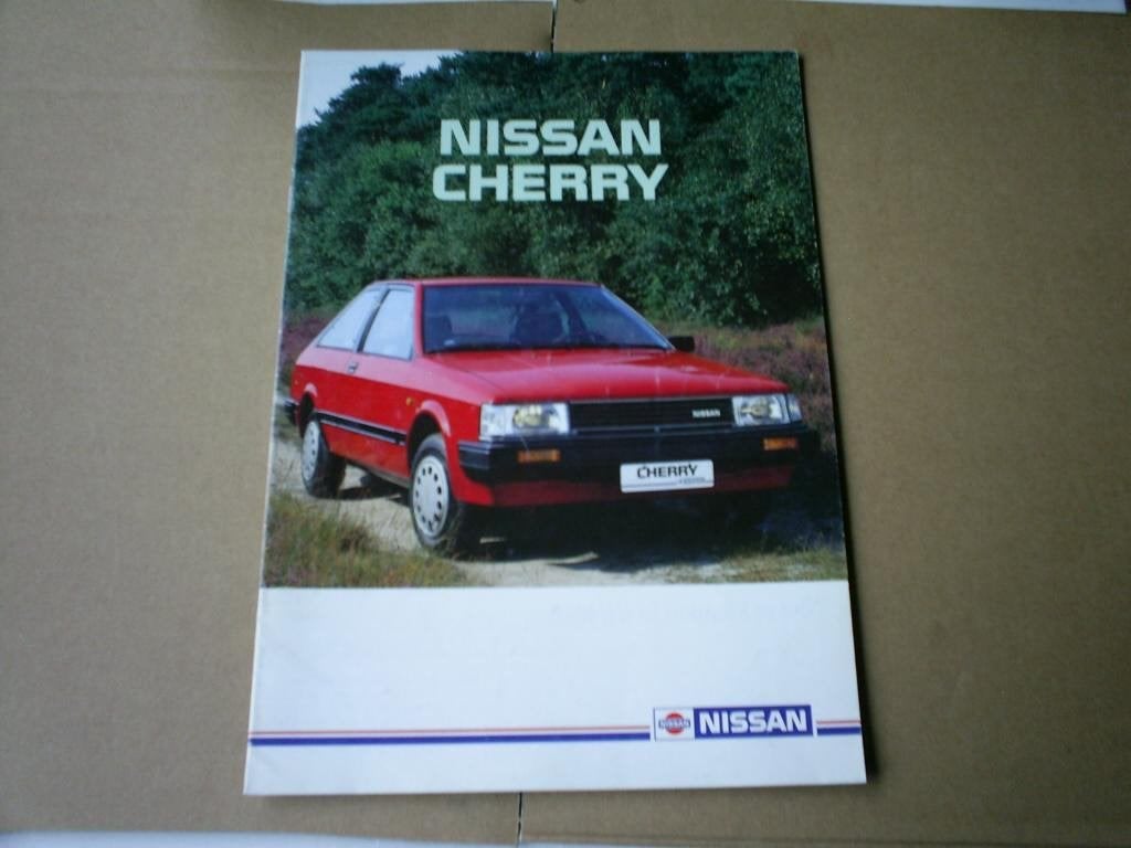 Nissan Cherry 1984 16 pag., Verzenden, Zo goed als nieuw, Nissan