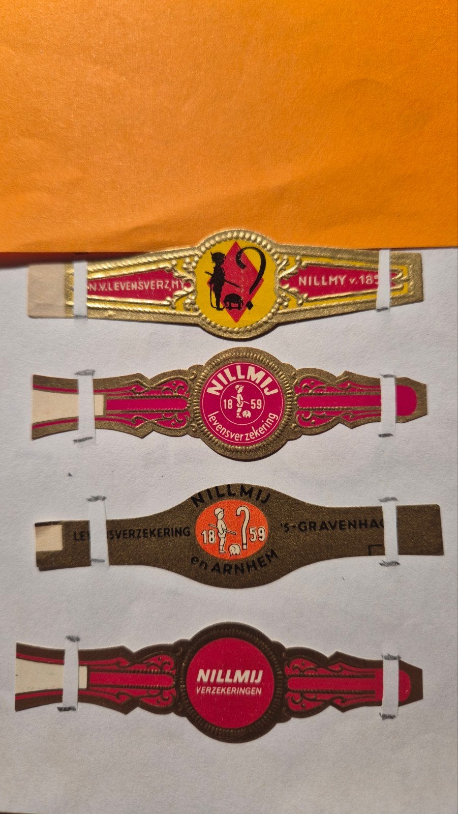 Sigarenbanden, Ophalen, Sigarenbandjes