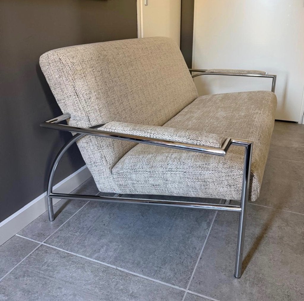 Unieke Gelderland 2zits bank design Gerard Vollenbrock, Huis en Inrichting, Fauteuils, Zo goed als nieuw, Stof, Ophalen, Dutch