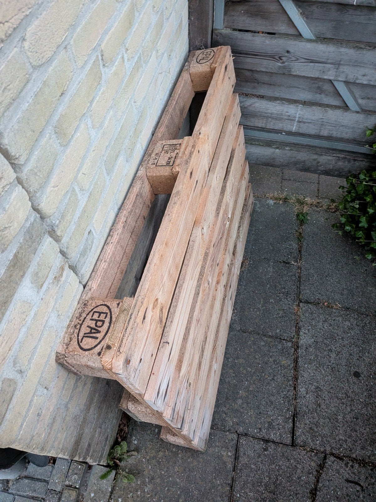 Gebruikte Europallet - Stevig en Veelzijdig, Doe-het-zelf en Verbouw, Hout en Planken, Ophalen