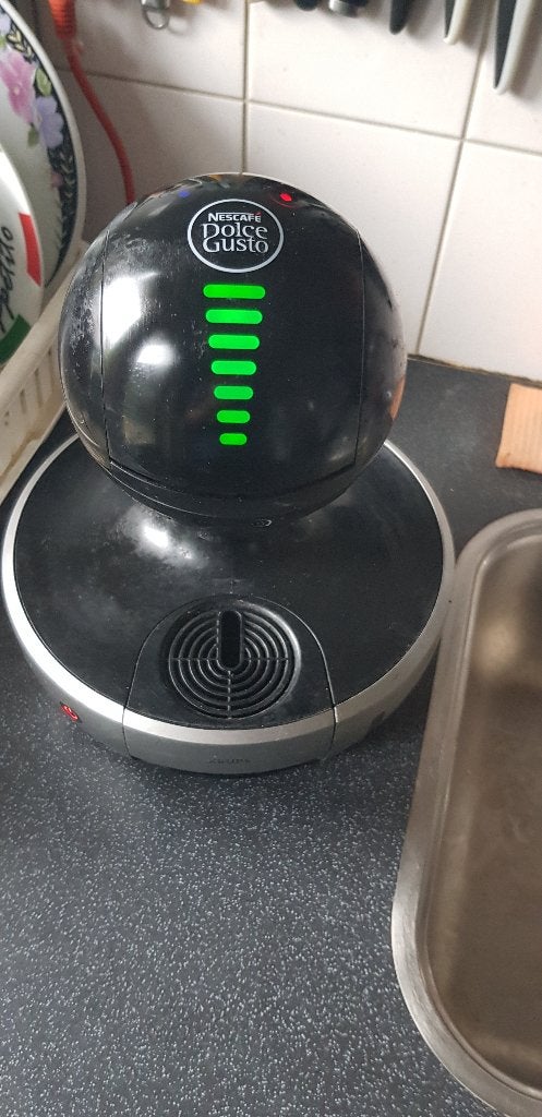 Nescafe Dolce Gusto The Drop, Witgoed en Apparatuur, Espresso apparaat, Ophalen of Verzenden, Zo goed als nieuw, 4 tot 10 kopjes