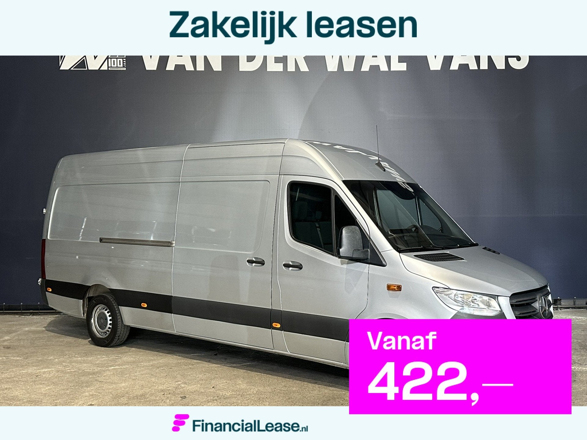 Mercedes-Benz Sprinter 316 CDI 164pk L3H2 Euro6 Airco | Came, 13 km/l, Gebruikt, 4 cilinders, 2000 kg