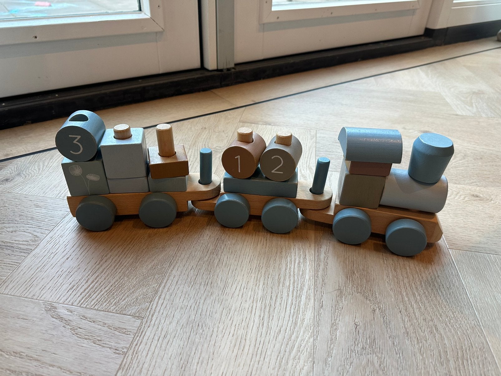 Houten trein little dutch, Ophalen, Zo goed als nieuw