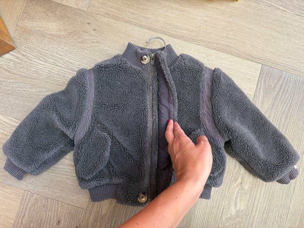 Jas van Donsje - Lovi Jacket | Anthracite, Jongetje of Meisje, Overige typen, Donsje Amsterdam, Ophalen of Verzenden