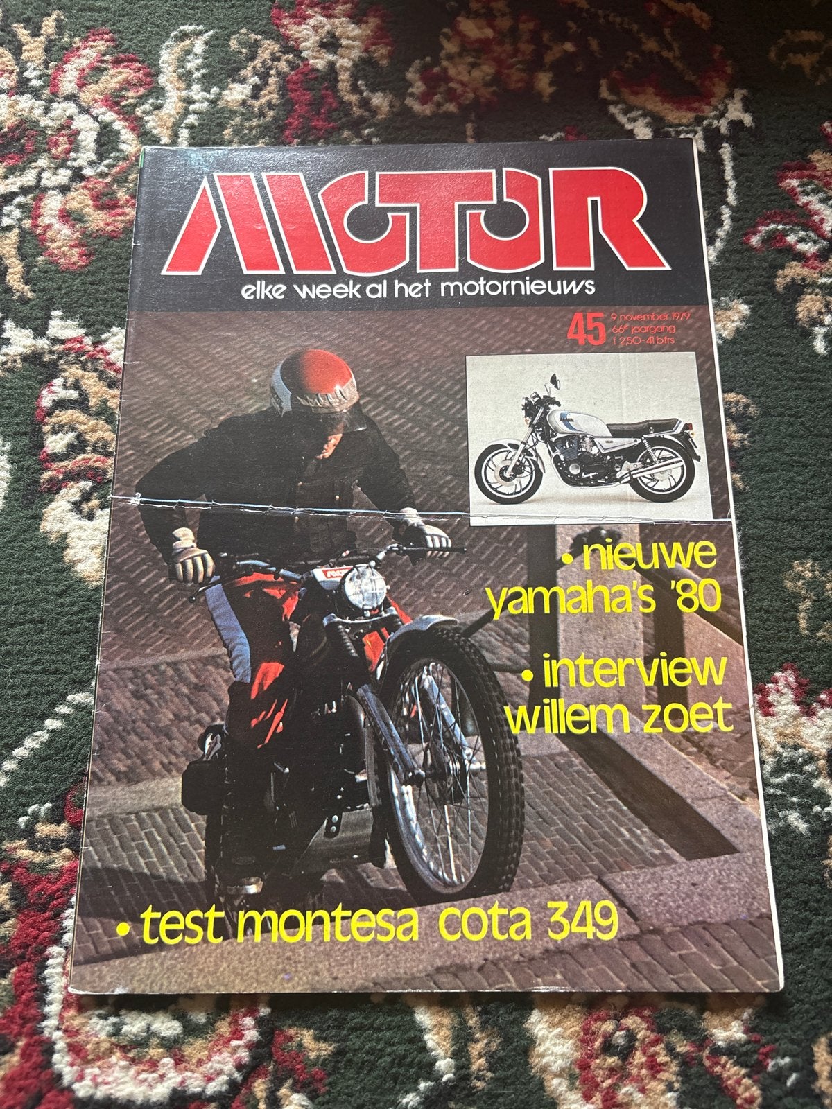 Motor Magazine - December 1979 - Yamaha, Montesa, Boeken, Ophalen of Verzenden, Gelezen, Algemeen